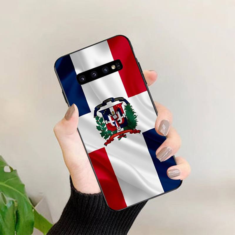 YNDFCNB Dominican Republic Flag Phone Case for Samsung A51 A30s A52 A71 A12 for Huawei Honor 10i for OPPO Vivo Y11 Cover