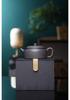 Sky Blue Yixing Zisha Teapot: Handmade Inner Push Ball Hole Design with Connector Line Tea Set