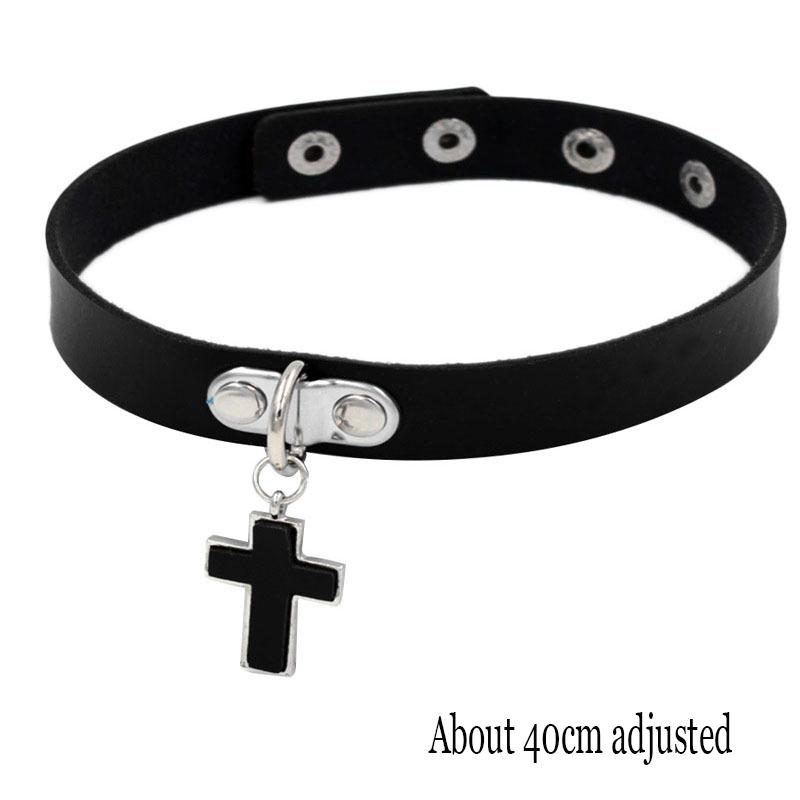 Femeie Negru Punk Guler Choker Colier Sexy Piele PU Lacăt Inimă Cheie Spike Choker Gothic Accesorii Cosplay Bijuterii Petrecere