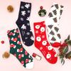 Mary Snowing Christmas Socks