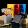 1pc Aluminium Alloy Metal Cigarette Case Regular Cigarettes Use Portable Travel Portable Cigarette Holder Box