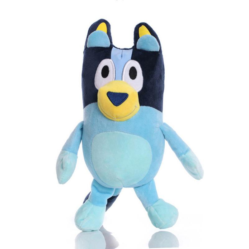 Cartoon Blueyed Bingo Stuffed Animals Dog Anime Plush Toy Action Lucky Dolls Plushie Chilli Mackenzie Children Soft Gift