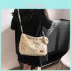 Trendy Canvas Tote Bag Women 2023 Summer New Small Batch Design Large Capacity Fashion Crossbody Bag
