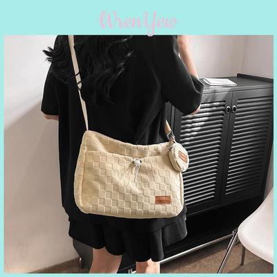 Trendy Canvas Tote Bag Women 2023 Summer New Small Batch Design Large Capacity Fashion Crossbody Bag