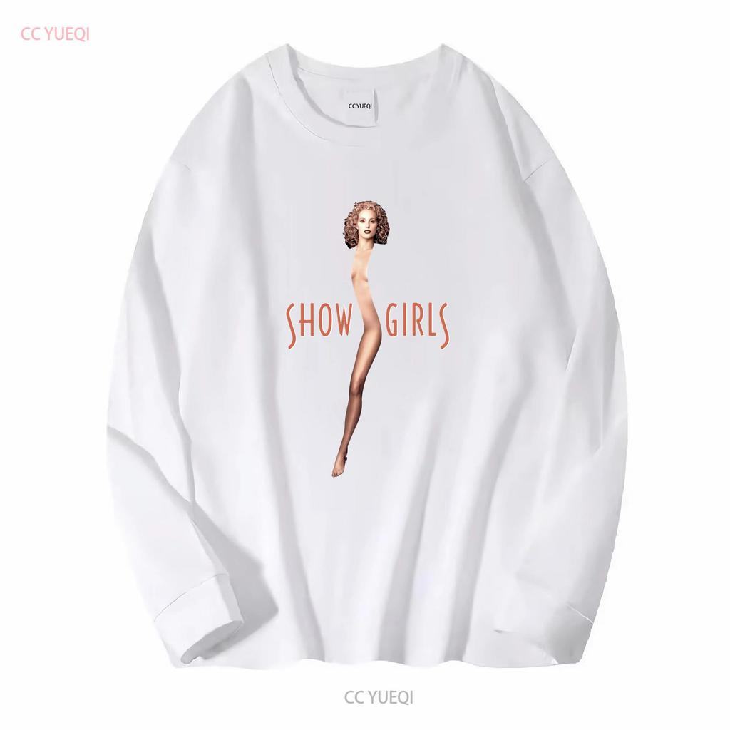 Showgirls Classic 90's 1995 Movie Retro T Shirt New Long or Short Sleeves Vintage Washed Soft Breathable Fashion Homme