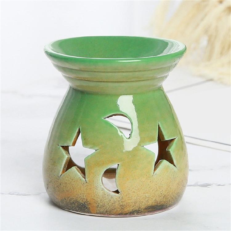 Beautifully Craft Ceramic Incenses Holder Featurings Star And Moon Essential Oil Burners Perfect For Meditations