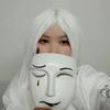 Anime Tian Guan Ci Fu Bai Wuxiang Cosplay Mask Heaven Official's Blessing Sad and Glad Full Face Halloween Masks Drop Ship