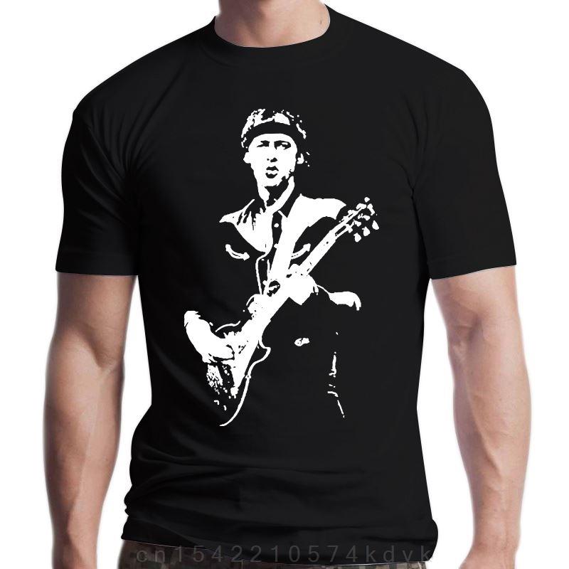 New Stylish Casual Soft Dire Straits Guitar Design T Shirt