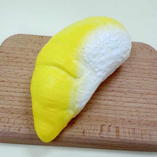 Jouet à presser Durian Doux Réaliste PU Lentement Élastique Fidget pour Soulager le Stress Mignon Gadget de Décompression en Forme de Fruit pour Enfants Adultes