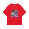 Tutter Rat Meme T-shirt Funny Mouse Print T Shirts Men Women Casual Pure Cotton Tshirt Men's High Quality Oversized Streetwear