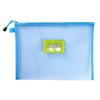 Transparent Mesh Zipper Bag for Makeup, Toys, Building Blocks, Documents, and School Supplies