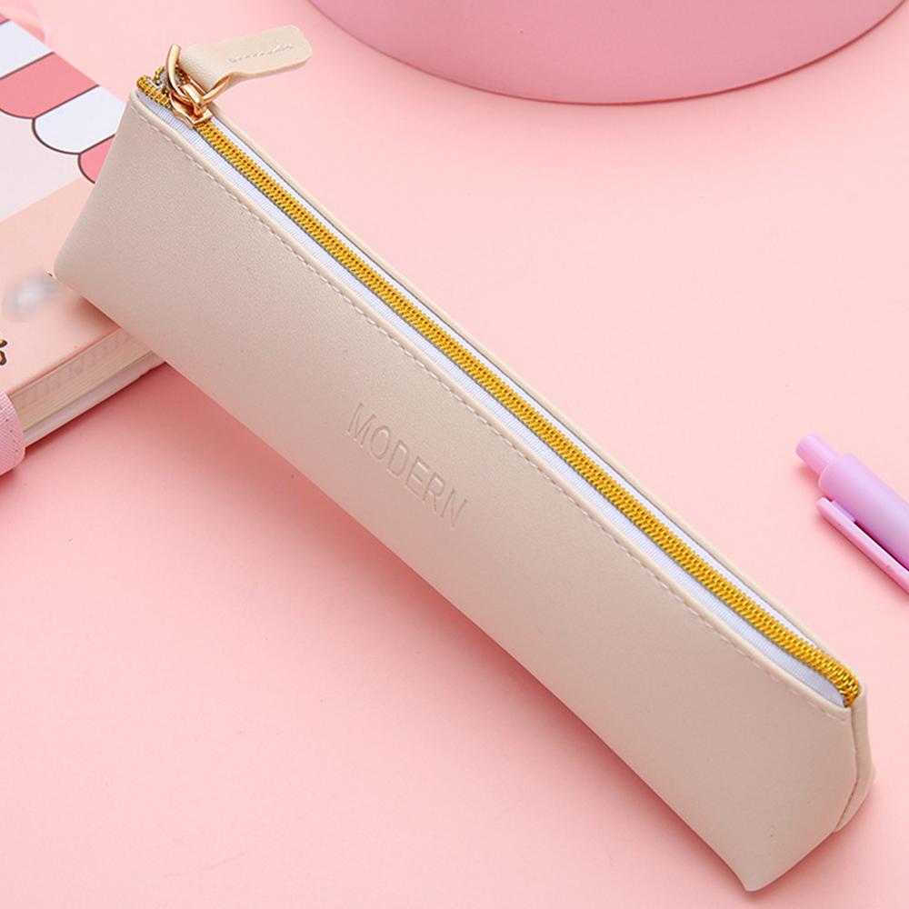1Pc Pencil Pouch Small With Zipper Cute Office Pouch Bag Stationery Pouch
