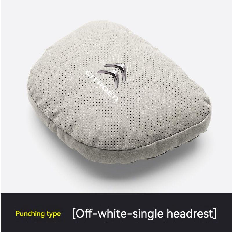 Car Headrest Cover Seat Head Rest Neck Pillow Protector For Citroen DS 3 C4 C3 C5 Aircross Berlingo Celysee Cactus Picasso Saxo