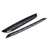 2Pcs Front Upper & Lower Grille Honeycomb Mesh Grille Cover Compatible With MINI One&COOPER R50 R52 R53 51137026202 51137133847 lzkpf00