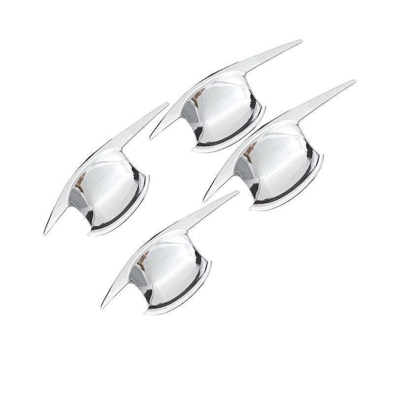 For Range Rover Evoque 2012-2019 Chrome Exterior Side Door Bowl Cover Trim 4pcs
