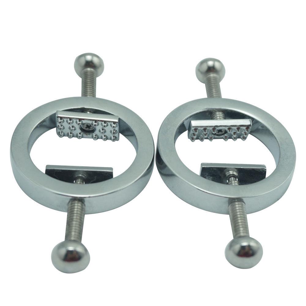 Metal Stainless Steel Female Nipple Brace Milk Clamp Nipple Clip Couple Fast Musical Instrument Adult Sex Health Care Supplies