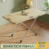 Foldable Table For Home Small Space Simple Rectangular Table For Rental Room Stall Use Portable Saving Space