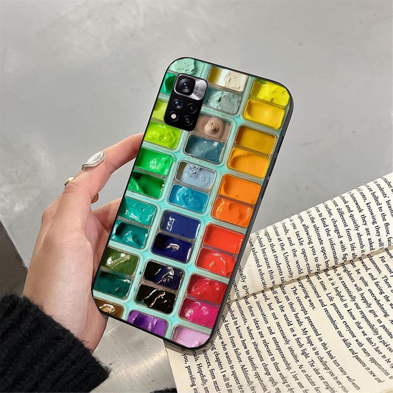 Farben Malkasten Auto casa Hülle Handyhülle Für Xiaomi Redmi note 14 ProPlus 14 13 12 11 10 Pro 14S 12S 11S Redmi 14C 13C