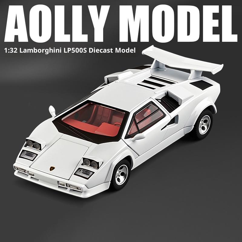 1/32 Legierung Simulation Rambo Countach LP500S Metall Druckguss Sportwagen Modellauto Spielzeugauto Junge Geburtstagsgeschenk