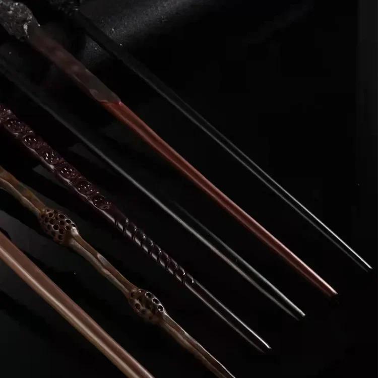 25 styles Anime Cosplay Show Metal Core Magic Wand Children Decoration Toy Accessories For Kids Bacchetta Di Plastic Magic Stick