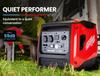 Generators Genpower Inverter Generator 4500W Max 3500W Rated Quiet Petrol Portable For Motorhome Camping Home Backup
