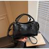 Spring fashion portable trendy cool bag women's new simple small square bag niche texture shoulder messenger bag