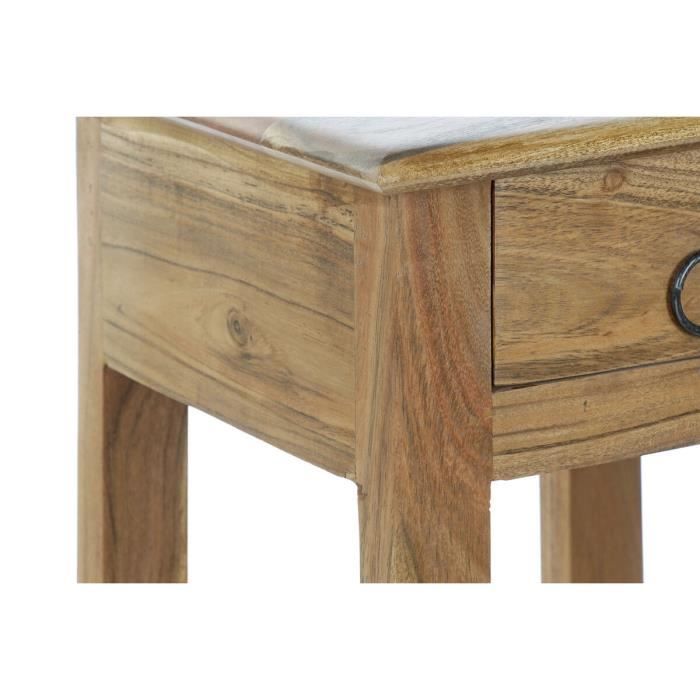 Table D'appoint Acacia 30 X 30 X 86 Cm
