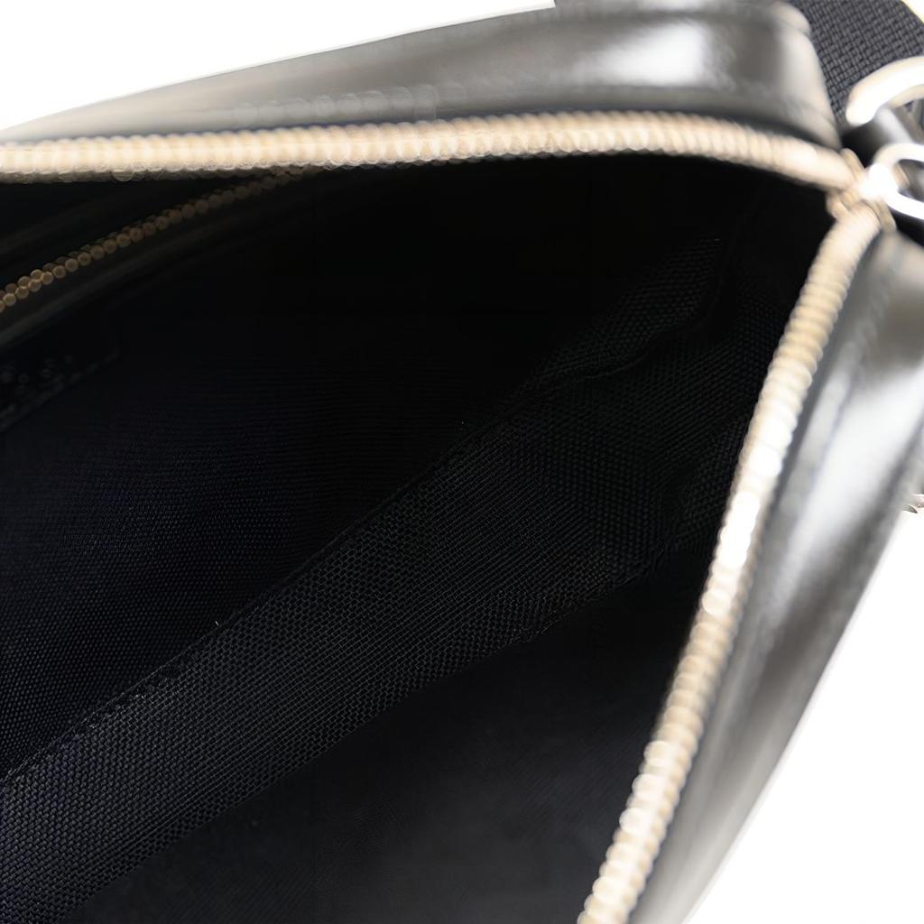 Gucci Geantă Messenger Crossbody din Pânză cu Monogramă GG Neagră Unisex pentru Utilizare Zilnică