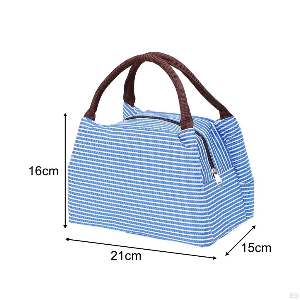 Lunch Totes Pouch with Zipper Picnic Tote Food Box Bags for