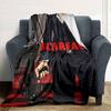 1pc Scarface-Inspired Flannel Blanket - Soft Cozy All-Season Throw for Bedroom, Sofa, Camping, Travel - Perfect Gift for Movie FansB56