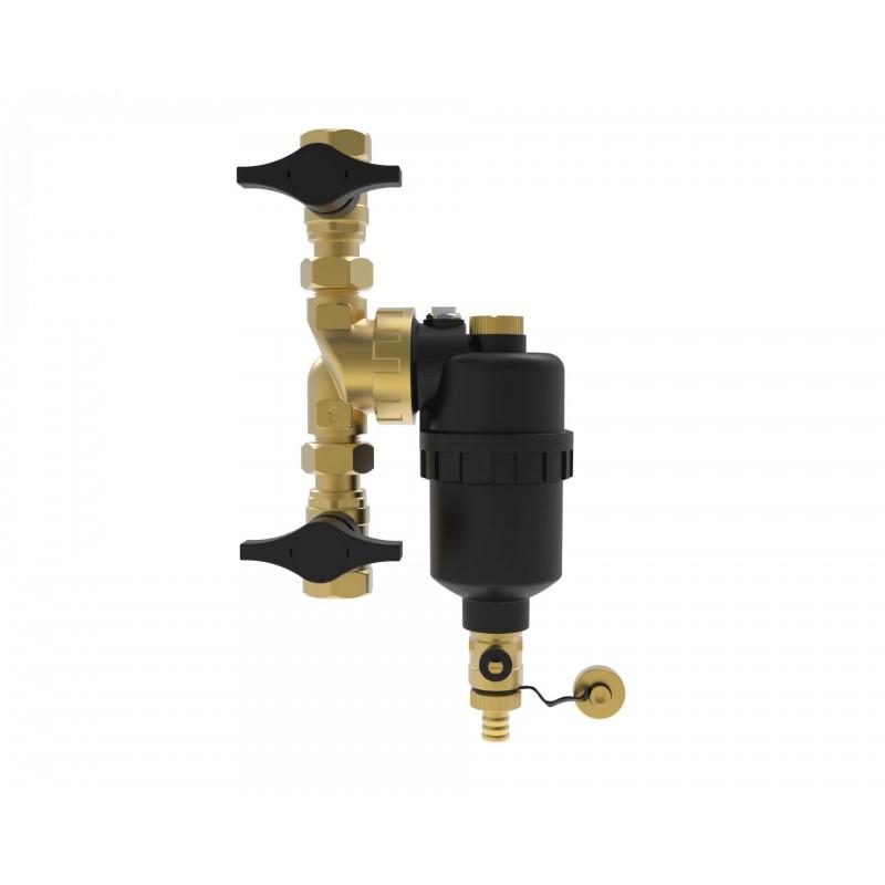 Magnetic Water Filter Gas Boiler Underfloor Heating System Pre-Filter With Stainless Steel Mesh