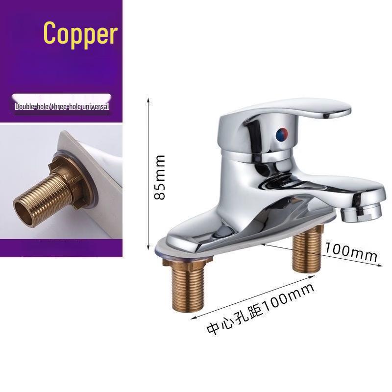 OEING Vintage Brass Bathroom Basin Faucet