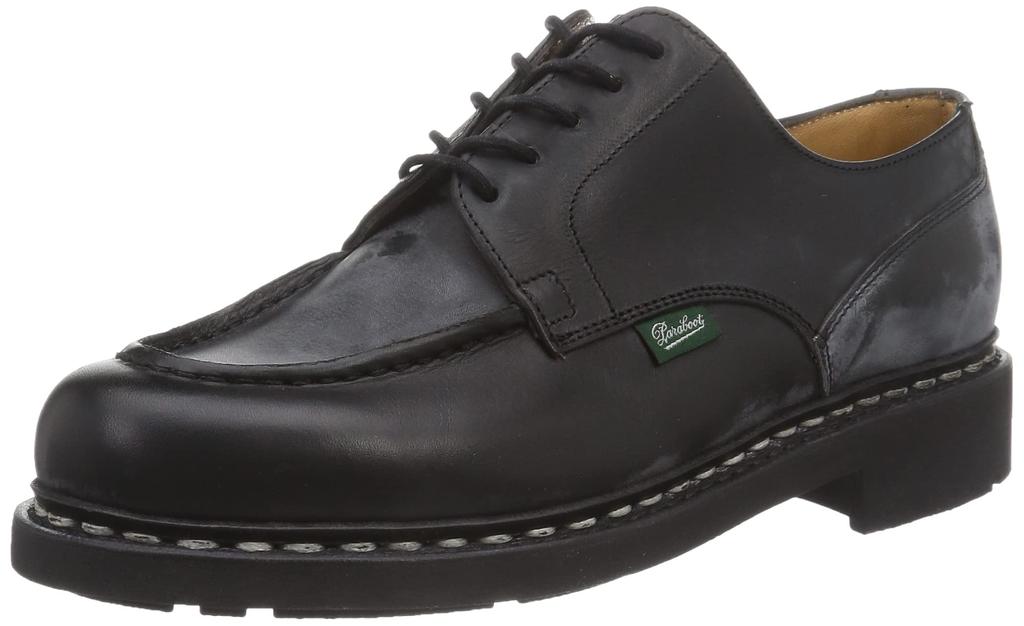 Paraboot Chambord Business Size Size cm Men's Shoes, 710709, Noir, 27.5 (Used)