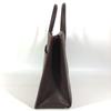 HERMES White bus GM Hand Bag Shoulder Bag Tote Bag Coromandel Brown