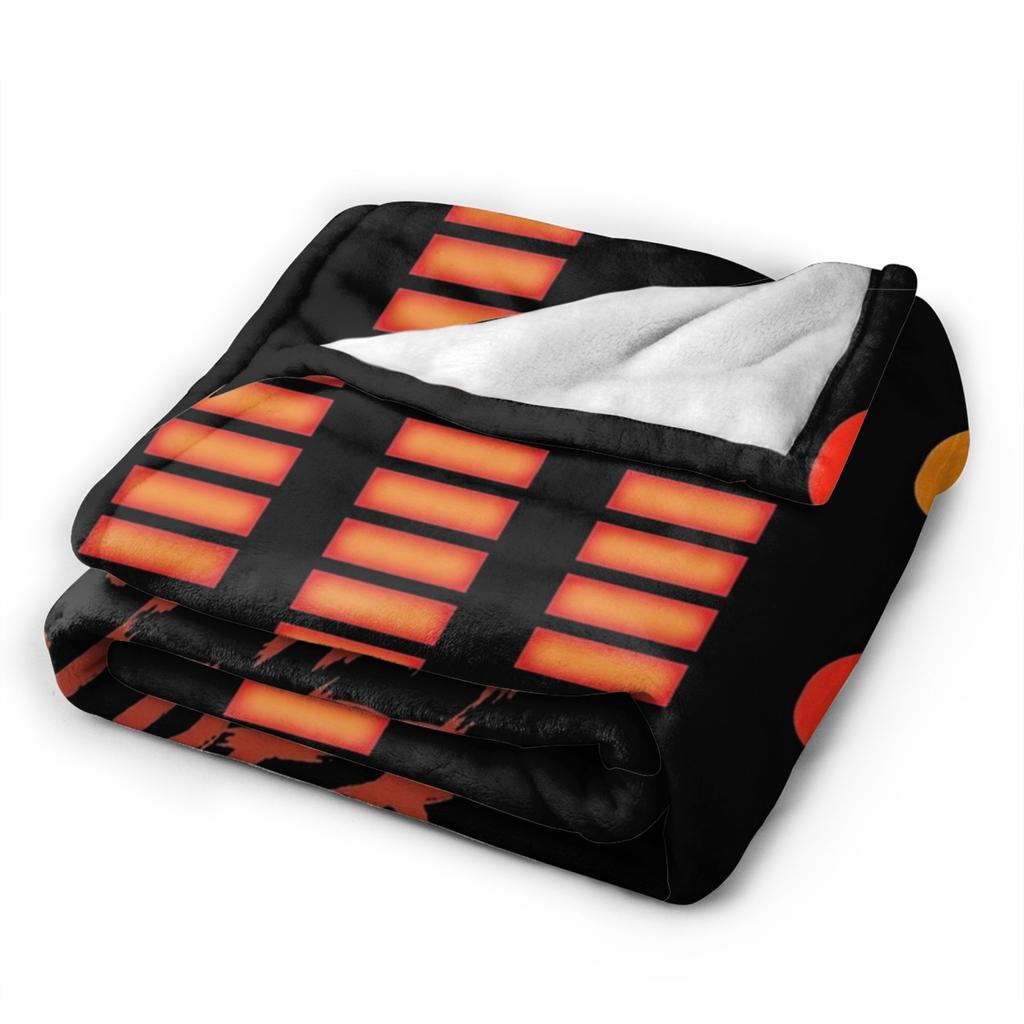 Knight Rider Kitt Control Movie Blankets Flannel Print Supercar 80s TV Show Portable Warm Throw Blanket for Couch