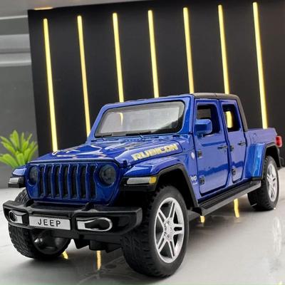New 1:32 Jeeps Wrangler Gladiator Alloy Pickup Car Model Diecasts Toy Metal Off-road Vehicles Model Toy Car Collectibles Kids Gifts