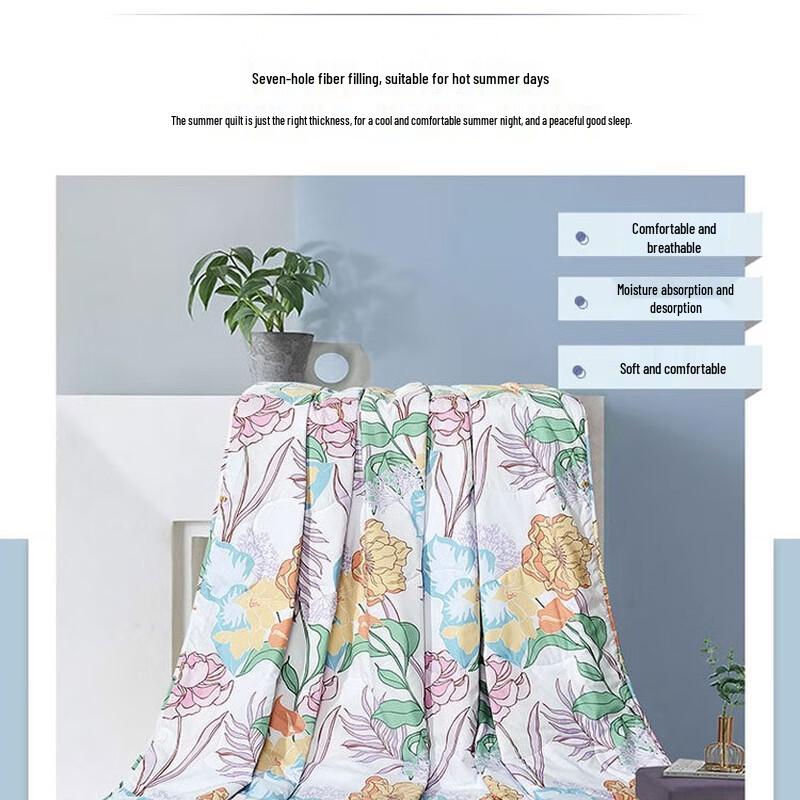 FUANNA Antibacterial Summer Cooling Quilt