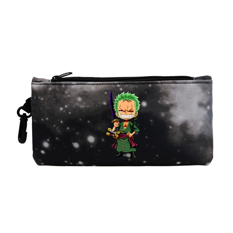 Animation Peripheral Printing Pencil Case Primary and Secondary School Students Stationery Zipper Pencil Case