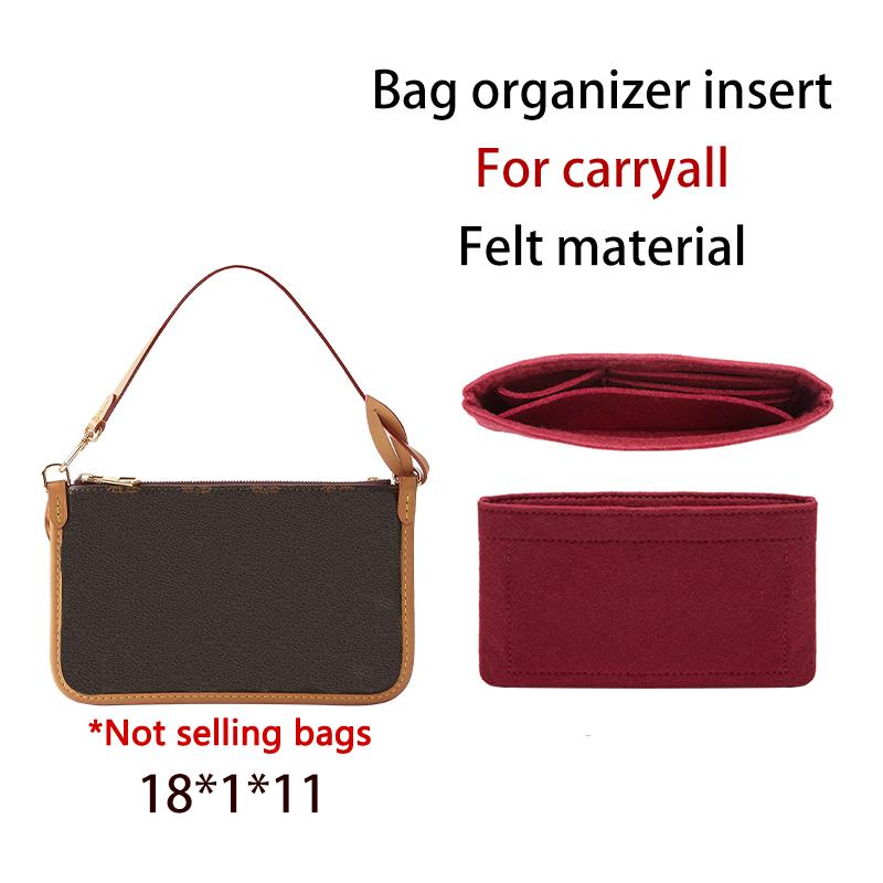 

Bag organizer insert For carryall S durable fashion bag support storage inner modification bag accessories Bags not included