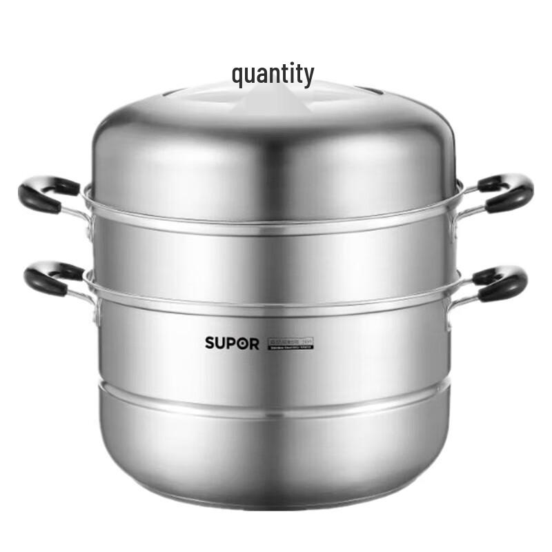 SUPOR 30cm 304 Stainless Steel Steamer Pot