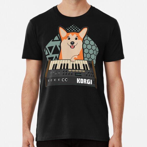 Funny Synthesizer Fan KORGI Corgi Dog Lover S To 5XL Made In the AU/USA T-Shirt