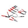 9PcsSet Hose Clamp Pliers Set Nickel Chromium Steel Rubber Automotive Hose Removal Pliers