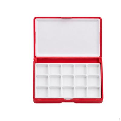 Mini Watercolor Palette Box Paint Easy To Clean Portable Tray