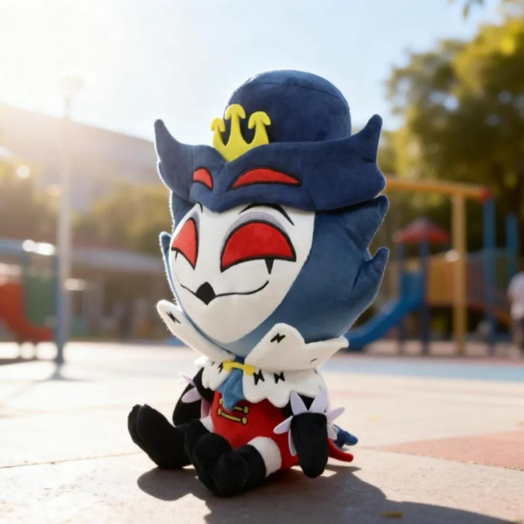 Kawaii New Helluva Boss Plush Anime Astolas Figures Cartoon Stuffed Doll Game Anime Movie Peripheral Fans Holiday Xmas Gift