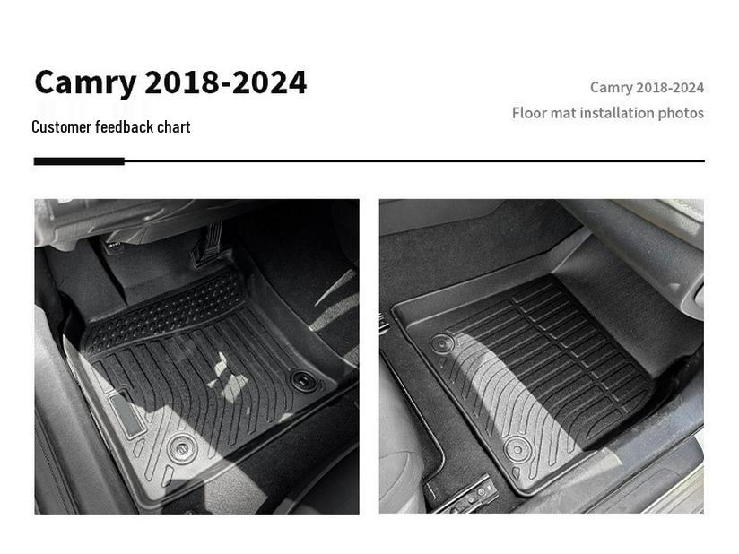 Toyota Camry TPE Custom Car Floor Mats