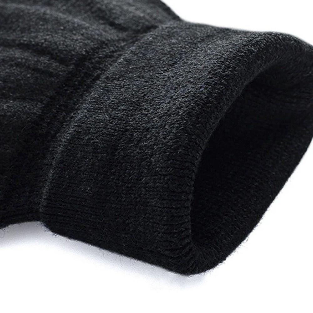 Prevent Cashmere Knee Pads Cashmere Anti Cold Knee Thicken Fleece  Cold