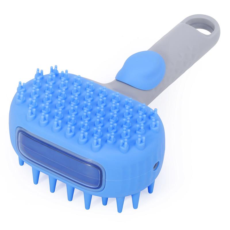 Cat Bath Brush, Cat Large Capacity Bath Brush, Pet Hair Removal Brush, Pet Cleaning, Massage Comb, 3 In 1 Grooming Product