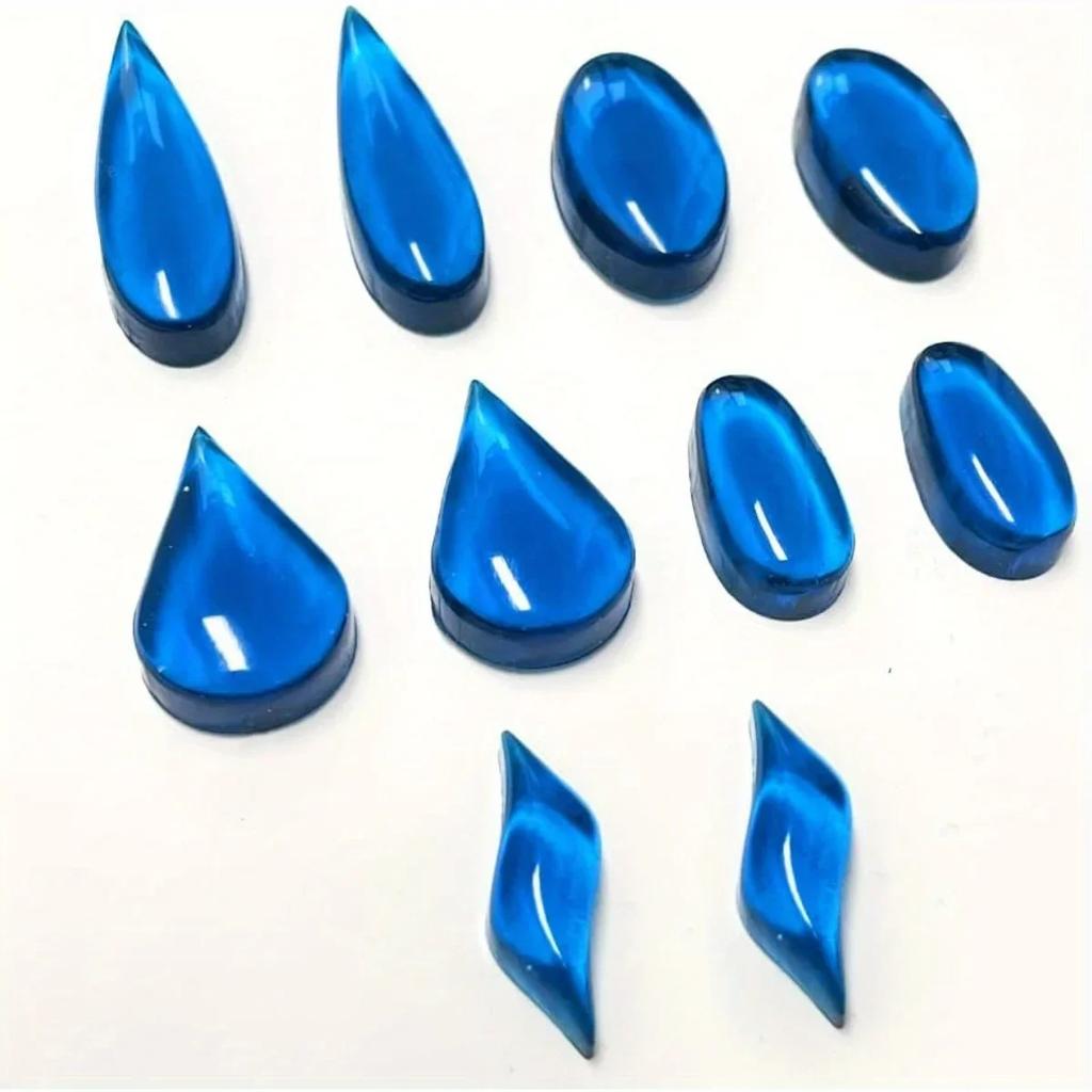 Stud Earrings Silicone Mold with 41 Paired Shapes, Rectangle Teardrop Dangle UV Resin Mold, Cabochon Jewelry Making Casting Mold