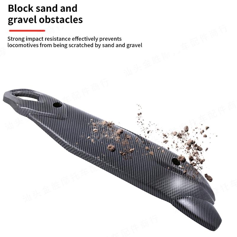 ABS Exhaust Heat Protector for 2025 NMAX155 Motorcycle Designed to Reduce Engine Heat and Extend Lifespans