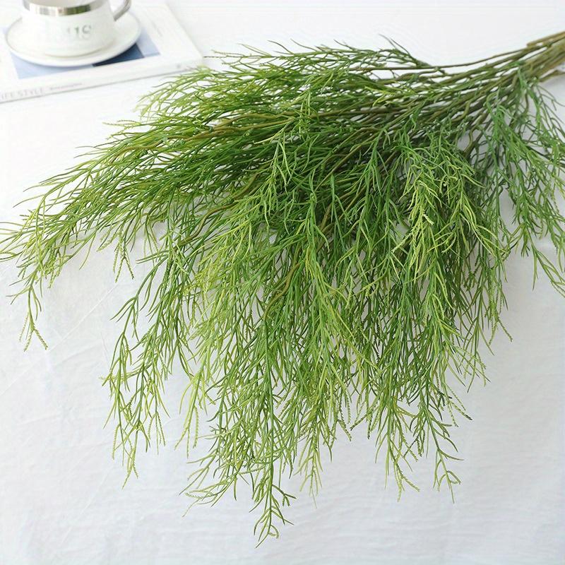 2Pcs Simulated Long-branch Eucalyptus Money Leaf Artificial Flower Green Plants